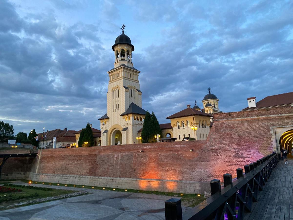 Studio Panoramic With Balcony And Parcul Unirii View Alba Iulia Exterior foto